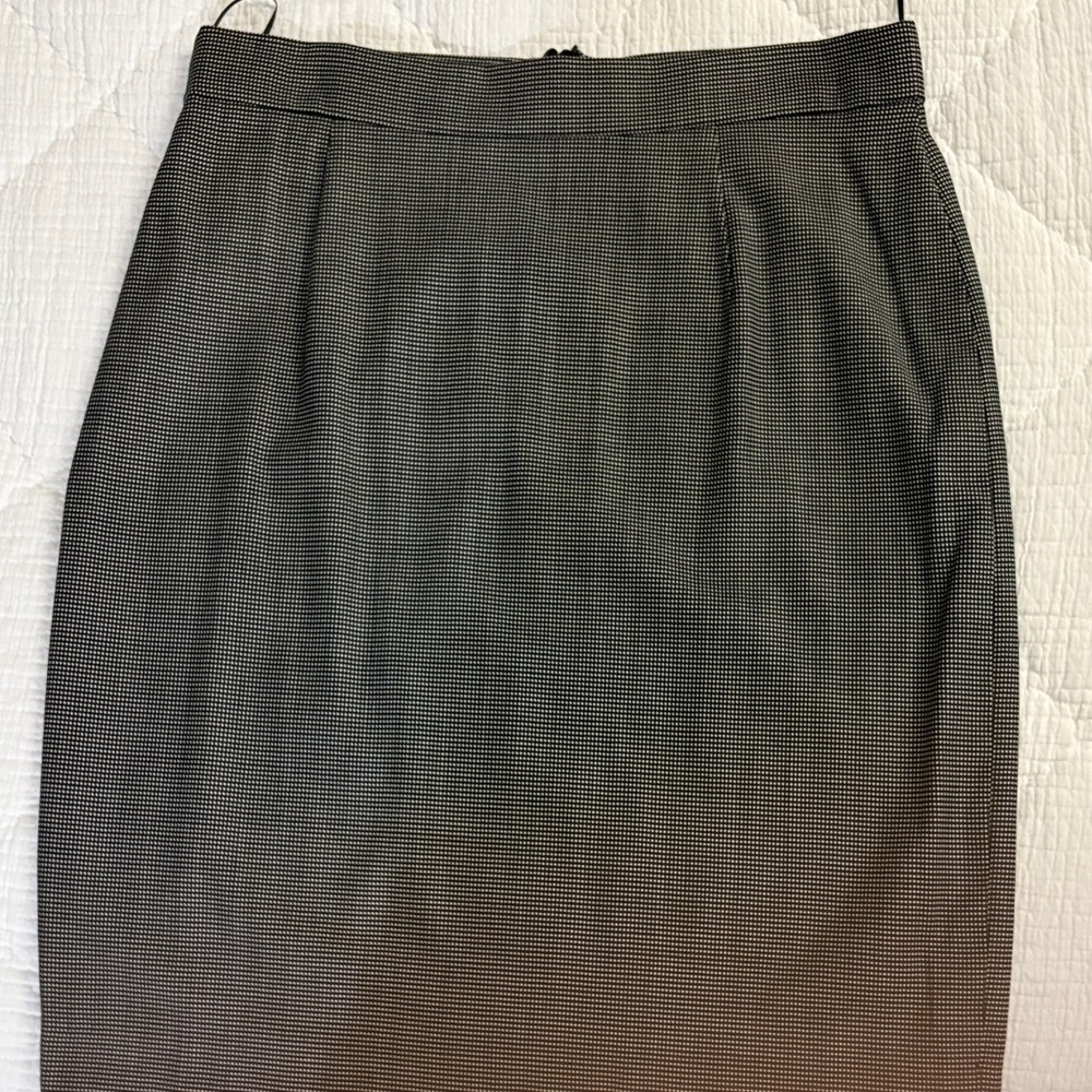Escada Gray Pencil Skirt